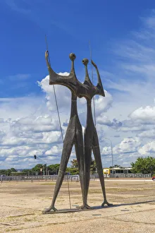 Warriors or Candangos, 1959, Bruno Giorgi, Praca dos Tres Poderes, Brasilia, Brazil Warriors or Candangos, 1959, Bruno Giorgi, Praca dos Tres Poderes, Brasilia, Brazil