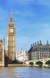 Westminster Bridge and Big Ben, London, England, UK Westminster Bridge and Big Ben, London, England, UK