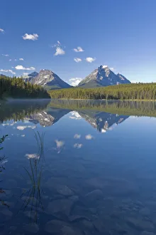 Whirlpool Peak, Mt. Fryatt & Leech Lake, Jasper National Park, Alberta, Canada Whirlpool Peak, Mt. Fryatt & Leech Lake, Jasper National Park, Alberta, Canada