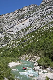 White Water Rafting, Gorges du Verdon, Provence-Alpes-Cote d'Azur, France White Water Rafting, Gorges du Verdon, Provence-Alpes-Cote d'Azur, France