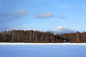 Winter Landscape Gallery: Winter landscape, Suda, Vologda region, Russia