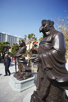 Wong Tai Sin temple, Kowloon, Hong Kong, China Wong Tai Sin temple, Kowloon, Hong Kong, China