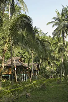 Wood tourist cabins for rent, Loboc River, Bohol Island, The Philippines Wood tourist cabins for rent, Loboc River, Bohol Island, The Philippines