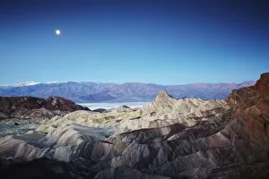 Images Dated 14th March 2009: Zabriskie Point, Death Valley National Park, California, USA