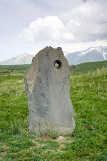 Zorats Karer (Carahunge) standing stones (menhirs), Sisian, Syunik Province, Armenia Zorats Karer (Carahunge) standing stones (menhirs), Sisian, Syunik Province, Armenia