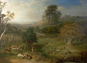 A Dewy Morning (The Duel of the Stags) A Dewy Morning (The Duel of the Stags)