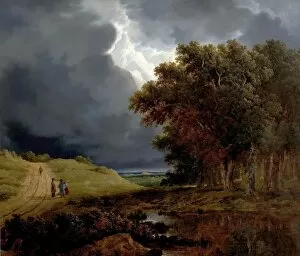 Edge Gallery: The Edge of a Forest, Storm Coming On