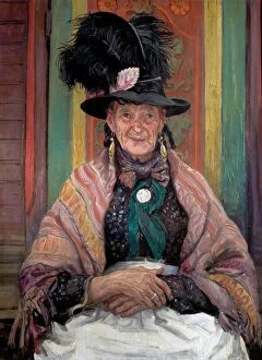 Images Dated 2nd February 2011: Gypsy Splendour - Laura Knight