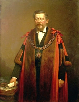 Local people Gallery: Portrait of Alderman William George Ward, by Sylvanus Redgate