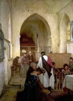 19th Century Gallery: Sacrament Sunday - William Teulon Blandford Fletcher