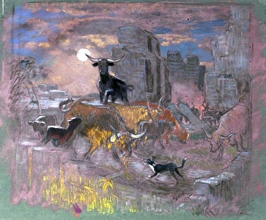 Study for Highland Raiders - William Shackleton Study for Highland Raiders - William Shackleton