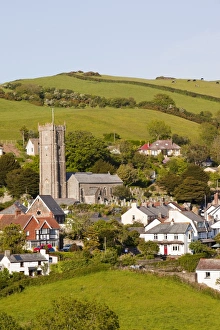 Images Dated 23rd May 2009: Berrynarbor village on the north Devon coast near Combe Martin, UK