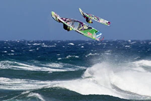 Images Dated 8th July 2011: PWA Wave Windsurfing in Gran Canaria 2011