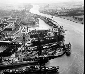 John Browns Shipyard, Clydebank, 1950