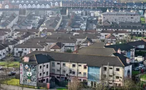 County Londonderry Prints: Derry City Walls Print