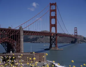 Golden Gate Bridge Print - San Francisco General View