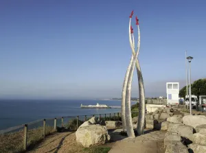 Red Arrows Prints: Bournemouth Red Arrows Memorial Print