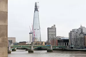 Construction of the Shard building, London, nears completion