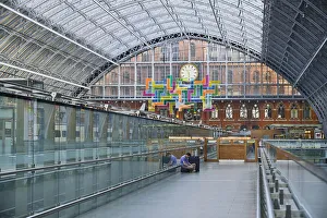 England, London, St Pancras railway station on Euston Road England, London, St Pancras railway station on Euston Road
