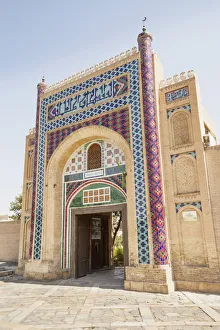 Entrance to Summer Residential Palace, Sitorai Mohi Hossa Folk Art Museum, Bukhara Entrance to Summer Residential Palace, Sitorai Mohi Hossa Folk Art Museum, Bukhara