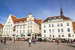 Estonia, Tallinn, Town Hall Square, Raekoja Plats Estonia, Tallinn, Town Hall Square, Raekoja Plats