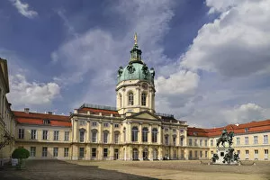Images Dated 13th June 2014: Germany, Berlin, Charlottenburg Palace, the facade of the Altes Schloss also known as
