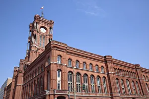 Germany, Berlin, Mitte, Rotes Rathaus, or Red Town Hall building Germany, Berlin, Mitte, Rotes Rathaus, or Red Town Hall building