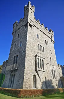 Ireland, County Donegal, Glenveagh National Park, Glenveagh Castle built between 1867 and 1873 for local landlord John George Adair Ireland, County Donegal, Glenveagh National Park, Glenveagh Castle built between 1867 and 1873 for local landlord John George Adair