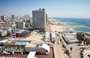 Israel, Tel Aviv, Herod Hotel on Gordon Beach, Ha'yarkon Street Israel, Tel Aviv, Herod Hotel on Gordon Beach, Ha'yarkon Street