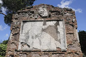 Italy, Lazio, Rome, Via Appia Antica, ruins along the way Italy, Lazio, Rome, Via Appia Antica, ruins along the way