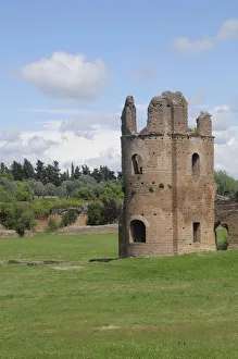 Italy, Lazio, Rome, Via Appia Antica, tomb of Romulus Italy, Lazio, Rome, Via Appia Antica, tomb of Romulus