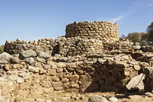 Italy, Sardinia, Arzachema, Nuraghe La Prisgiona Archaeological Site