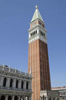 Italy, Veneto, Venice, Campanille, Piazza San Marco