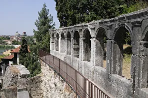 Italy, Veneto, Verona, Roman arches, Teatro Romano Italy, Veneto, Verona, Roman arches, Teatro Romano