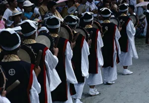 JAPAN, Kyushu Child drummers at Kaseda Samurai Festival JAPAN, Kyushu Child drummers at Kaseda Samurai Festival