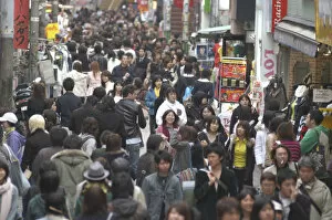 Images Dated 21st October 2008: Japan Tokyo Harajuku Takeshita-dori street main teen shopping street in Tokyo