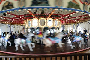 Looff Hippodrome Carousel, Santa Monica Pier Looff Hippodrome Carousel, Santa Monica Pier