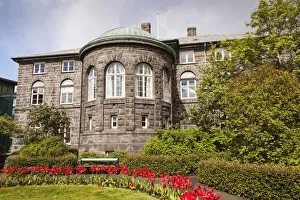 Parliament Building, Althingishusid, Austurvollur Square, Reykjavik, Iceland Parliament Building, Althingishusid, Austurvollur Square, Reykjavik, Iceland