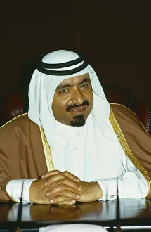 Qatar, Doha, Sheikh Khalifa Bin Hamad Al Thani Emir of Dubai from 1972 to 1995 Qatar, Doha, Sheikh Khalifa Bin Hamad Al Thani Emir of Dubai from 1972 to 1995