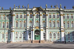 Russia, Saint Petersburg, The Winter Palace, Hermitage Museum, from Palace Square Russia, Saint Petersburg, The Winter Palace, Hermitage Museum, from Palace Square