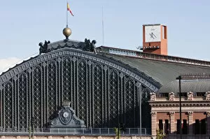 Spain, Madrid, Atocha Railway Station