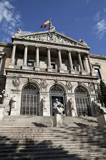 Images Dated 14th August 2014: Spain, Madrid, National Library