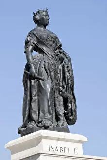 Spain, Madrid, Statue of Isabel II
