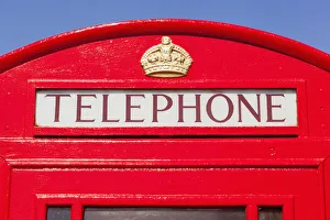 Telephone box, Grand Parade, Eastbourne, East Sussex, England Telephone box, Grand Parade, Eastbourne, East Sussex, England