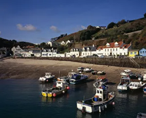 UNITED KINGDOM, Channel Islands, Jersey Rozel fishing village on the north coast UNITED KINGDOM, Channel Islands, Jersey Rozel fishing village on the north coast