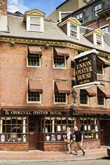 Blackstone Gallery: Ye Olde Union Oyster House, Union Street, Boston, Massachusetts, USA