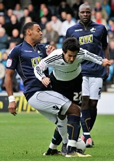 Images Dated 23rd October 2010: Soccer - npower Football League Championship - Millwall v Derby County - The New Den