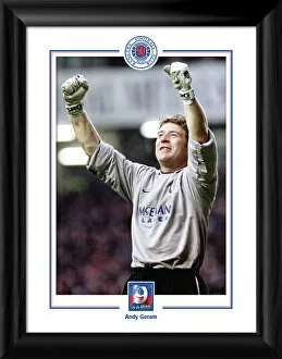 Special Edition Framed Prints Collection: 9 In A Row Andy Goram Celebration Print