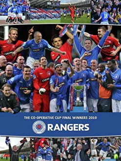 Co-operative Cup Collection: The Co-Operative Cup Final Winners 2010 Framed Montage Print