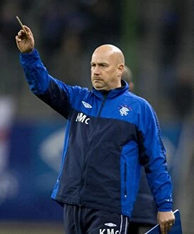 Football Action Friendly Collection: Kenny McDowall's Thrilling Goal: Hamburg 2-1 Rangers